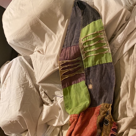 Multi-Colored Hobo Bag- made in India - Picture 3 of 11